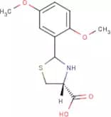 (4R)-2-(2,5-Dimethoxyphenyl)thiazolidine-4-carboxylic acid