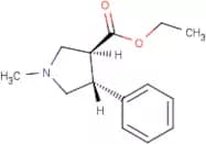 Ethyl trans-1-methyl-4-phenylpyrrolidine-3-carboxylate
