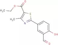 Ethyl 2-(3-formyl-4-hydroxyphenyl)-4-methylthiazole-5-carboxylate