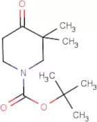3,3-Dimethylpiperidin-4-one, N-BOC protected