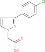 3-(4-Chlorophenyl)-1H-pyrazole-1-acetic acid