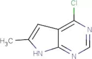 4-Chloro-6-methyl-7H-pyrrolo[2,3-d]pyrimidine