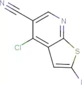 4-Chloro-2-iodothieno[2,3-b]pyridine-5-carbonitrile