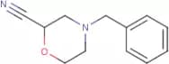 4-Benzylmorpholine-2-carbonitrile