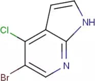 5-Bromo-4-chloro-1H-pyrrolo[2,3-b]pyridine