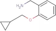 (2-(Cyclopropylmethoxy)phenyl)methanamine