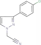 3-(4-Chlorophenyl)-1H-pyrazole-1-acetonitrile