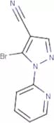 5-Bromo-1-(pyridin-2-yl)-1H-pyrazole-4-carbonitrile