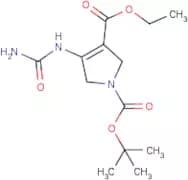 1-tert-Butyl 3-ethyl 4-ureido-1H-pyrrole-1,3(2H,5H)-dicarboxylate