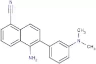 5-Amino-6-(3-(dimethylamino)phenyl)-1-naphthonitrile