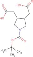 2,2'-(1-(tert-Butoxycarbonyl)pyrrolidine-3,4-diyl)diacetic acid