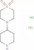 4-(Piperidin-4-yl)thiomorpholine 1,1-dioxide dihydrochloride