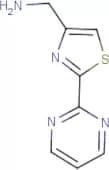 [2-(Pyrimidin-2-yl)-1,3-thiazol-4-yl]methanamine