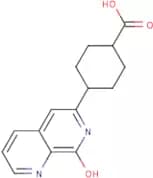 4-(8-Hydroxy-1,7-naphthyridin-6-yl)cyclohexanecarboxylic acid