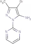 4-Bromo-3-methyl-1-(pyrimidin-2-yl)-1H-pyrazol-5-amine