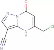 5-(Chloromethyl)-4,7-dihydro-7-oxo-pyrazolo[1,5-a]pyrimidine-3-carbonitrile