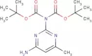 Di-tert-butyl (4-amino-6-methylpyrimidin-2-yl)carbamate