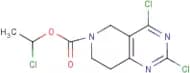 1-Chloroethyl 2,4-dichloro-7,8-dihydropyrido[4,3-d]pyrimidine-6(5H)-carboxylate