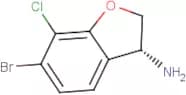 (R)-6-Bromo-7-chloro-2,3-dihydrobenzofuran-3-amine