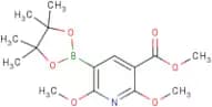 Methyl 2,6-dimethoxy-5-(4,4,5,5-tetramethyl-1,3,2-dioxaborolan-2-yl)nicotinate