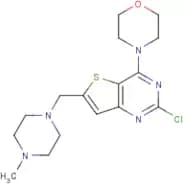 4-(2-Chloro-6-((4-methylpiperazin-1-yl)methyl)thieno[3,2-d]pyrimidin-4-yl)morpholine