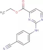 Ethyl 2-[(4-cyanophenyl)amino]pyrimidine-4-carboxylate