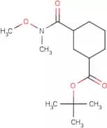 tert-Butyl 3-[methoxy(methyl)carbamoyl]cyclohexane-1-carboxylate