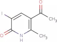 5-Acetyl-3-iodo-6-methyl-1,2-dihydropyridin-2-one