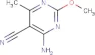 4-Amino-2-methoxy-6-methylpyrimidine-5-carbonitrile