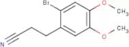 3-(2-Bromo-4,5-dimethoxyphenyl)propanenitrile