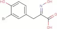 3-(3-Bromo-4-hydroxyphenyl)-2-(hydroxyimino)propanoic acid