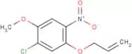 1-Chloro-2-methoxy-4-nitro-5-(prop-2-en-1-yloxy)benzene
