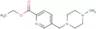 Ethyl 5-[(4-methylpiperazin-1-yl)methyl]pyridine-2-carboxylate