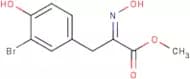 Methyl 3-(3-bromo-4-hydroxyphenyl)-2-(hydroxyimino)-propanoate