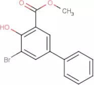 Methyl 3-bromo-2-hydroxy-5-phenylbenzoate