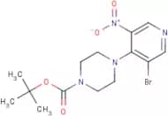 tert-Butyl 4-(3-bromo-5-nitropyridin-4-yl)piperazine-1-carboxylate