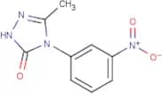 3-Methyl-4-(3-nitrophenyl)-4,5-dihydro-1H-1,2,4-triazol-5-one