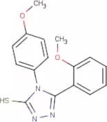 5-(2-Methoxyphenyl)-4-(4-methoxyphenyl)-4H-1,2,4-triazole-3-thiol