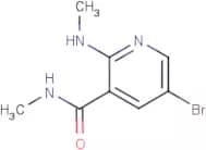 5-Bromo-N-methyl-2-(methylamino)pyridine-3-carboxamide