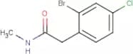 2-(2-Bromo-4-chlorophenyl)-N-methylacetamide