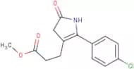 Methyl 3-[2-(4-chlorophenyl)-5-oxo-4,5-dihydro-1H-pyrrol-3-yl]propanoate