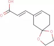 (2E)-3-{1,4-Dioxaspiro[4.5]dec-7-en-7-yl}prop-2-enoic acid
