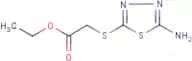 Ethyl [(5-amino-1,3,4-thiadiazol-2-yl)thio]acetate