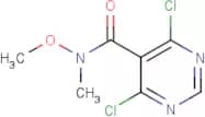 4,6-Dichloro-N-methoxy-N-methylpyrimidine-5-carboxamide