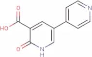2-Oxo-5-(pyridin-4-yl)-1,2-dihydropyridine-3-carboxylic acid