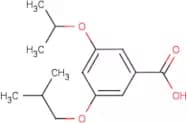 3-(2-Methylpropoxy)-5-(propan-2-yloxy)benzoic acid