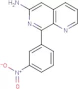 8-(3-Nitrophenyl)-1,7-naphthyridin-6-amine
