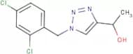 1-{1-[(2,4-Dichlorophenyl)methyl]-1H-1,2,3-triazol-4-yl}ethan-1-ol