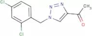1-{1-[(2,4-Dichlorophenyl)methyl]-1H-1,2,3-triazol-4-yl}ethan-1-one
