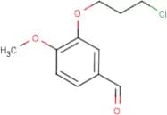 3-(3-Chloropropoxy)-4-methoxybenzaldehyde